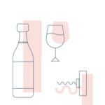 Icono kit de vino